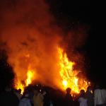 Maibaumsetzen Kauern 30.04.2009